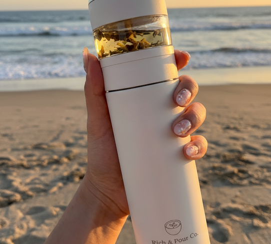 Tea Infuser Travel Tumbler - Rich And Pour