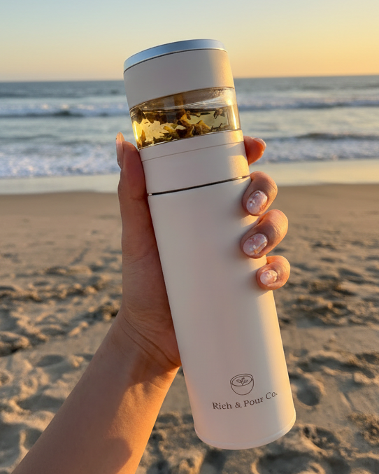 Tea Infuser Travel Tumbler - Rich And Pour
