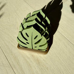 Monstera Leaf Coaster — Single or Set of 6 (Plant-Lover Drink Coasters) - Rich And Pour
