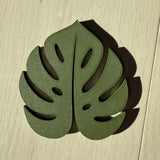 Monstera Leaf Coaster — Single or Set of 6 (Plant-Lover Drink Coasters) - Rich And Pour