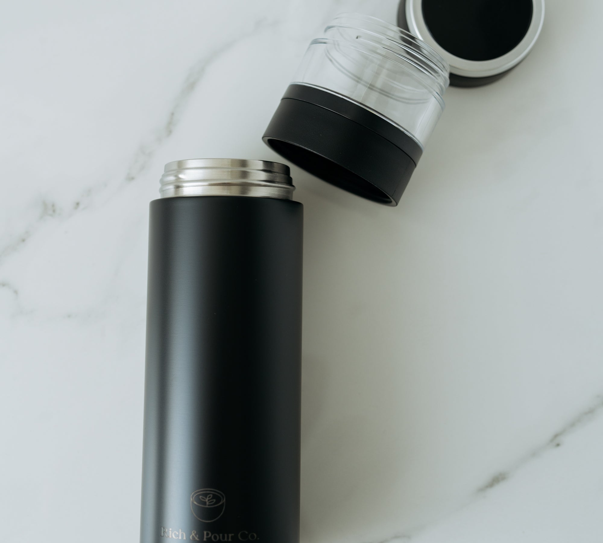 Tea Infuser Travel Tumbler - Rich And Pour