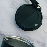 Travel Stainless Steel Insulated Coffee Mug Tumbler with Lanyard - Rich And Pour