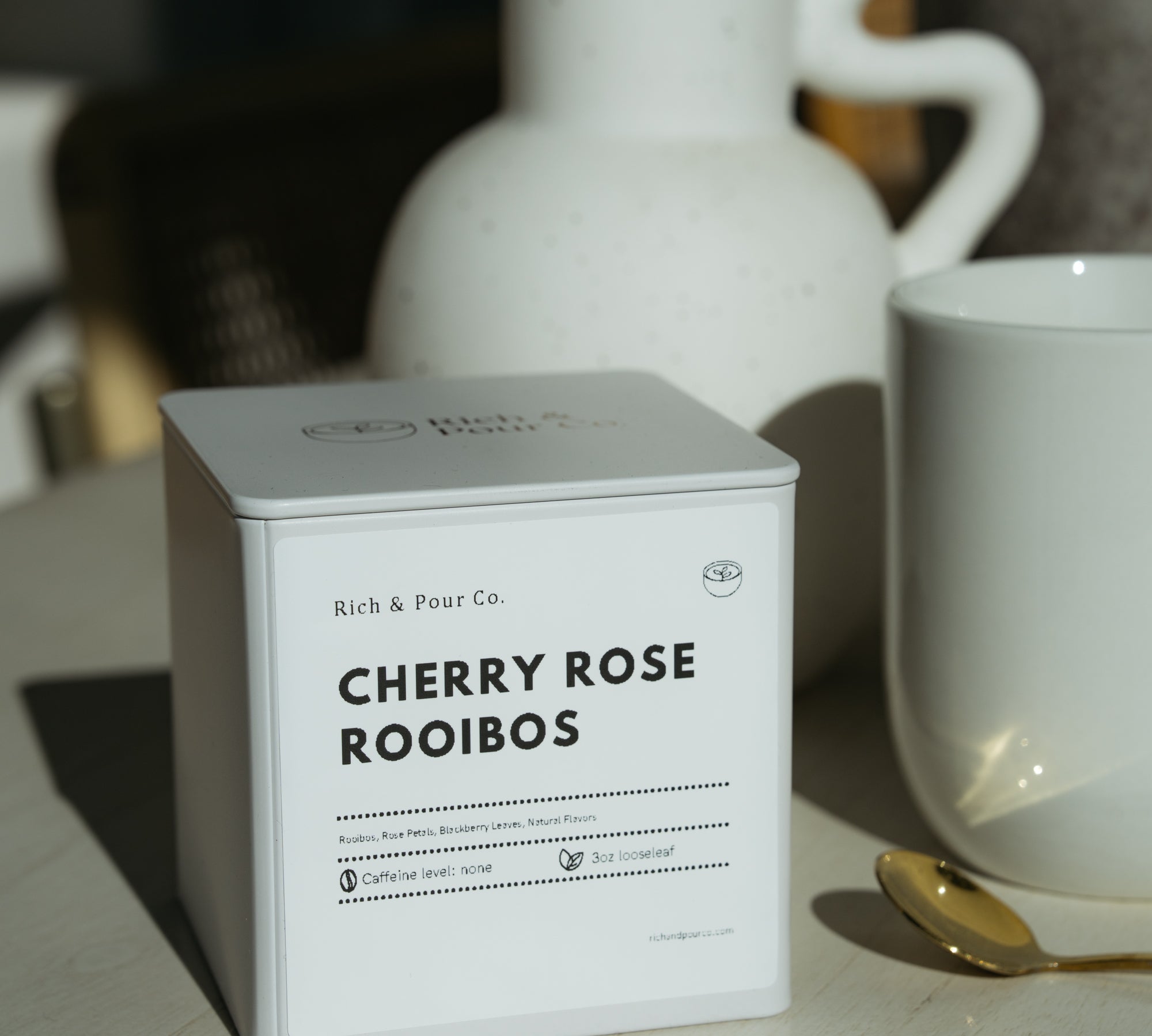 Cherry Rose Rooibos - Limited Edition - Rich And Pour
