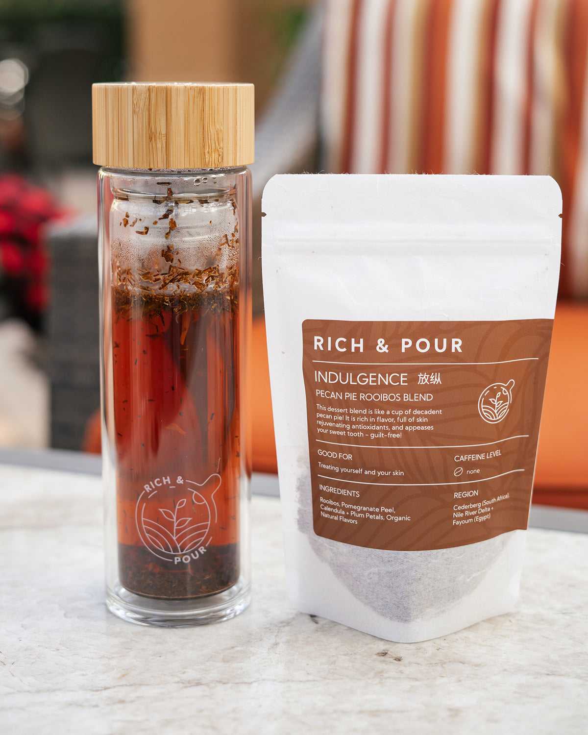 Indulgence - Pecan Pie Rooibos Blend - Rich And Pour