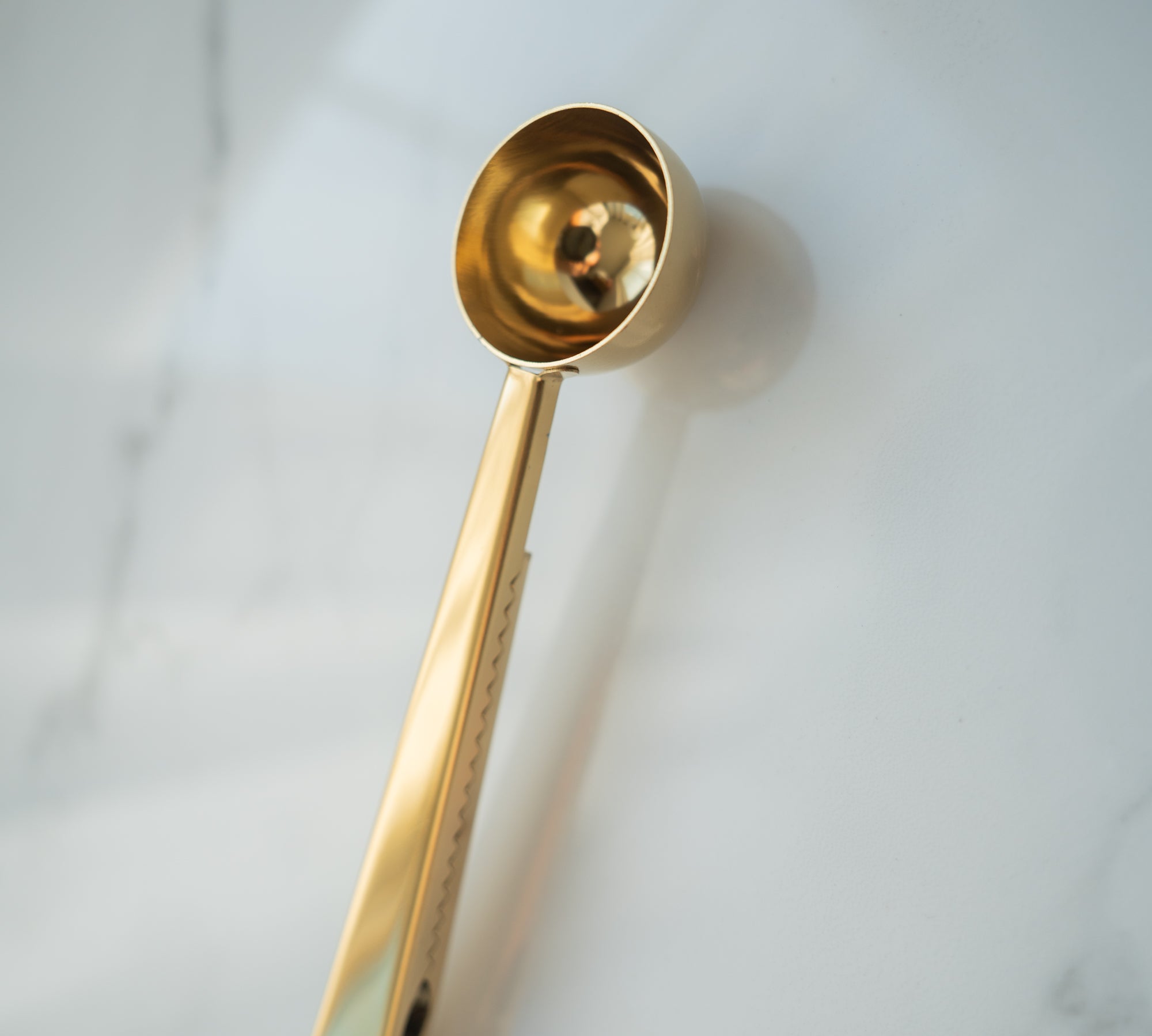 Tea & Coffee Spoon with Bag Clip - Rich And Pour