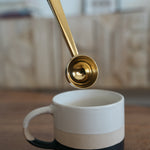Tea & Coffee Spoon with Bag Clip - Rich And Pour