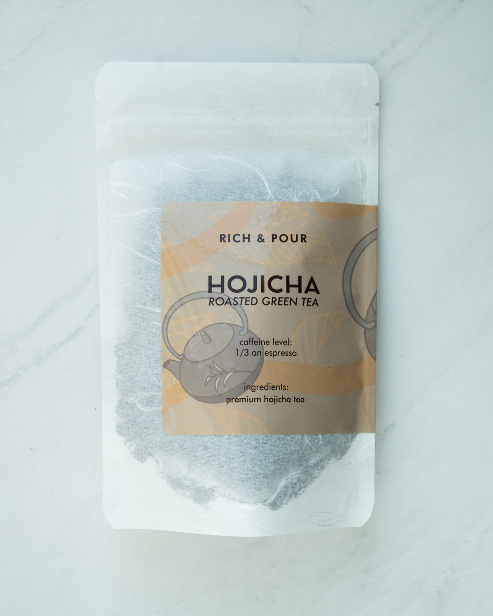 Hojicha Tea - Rich And Pour