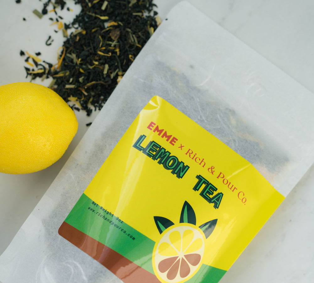 Lemon Black Tea - Rich And Pour