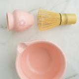 Matcha Tea Ceremony Set –  Pink Traditional Japanese Kit - Rich And Pour