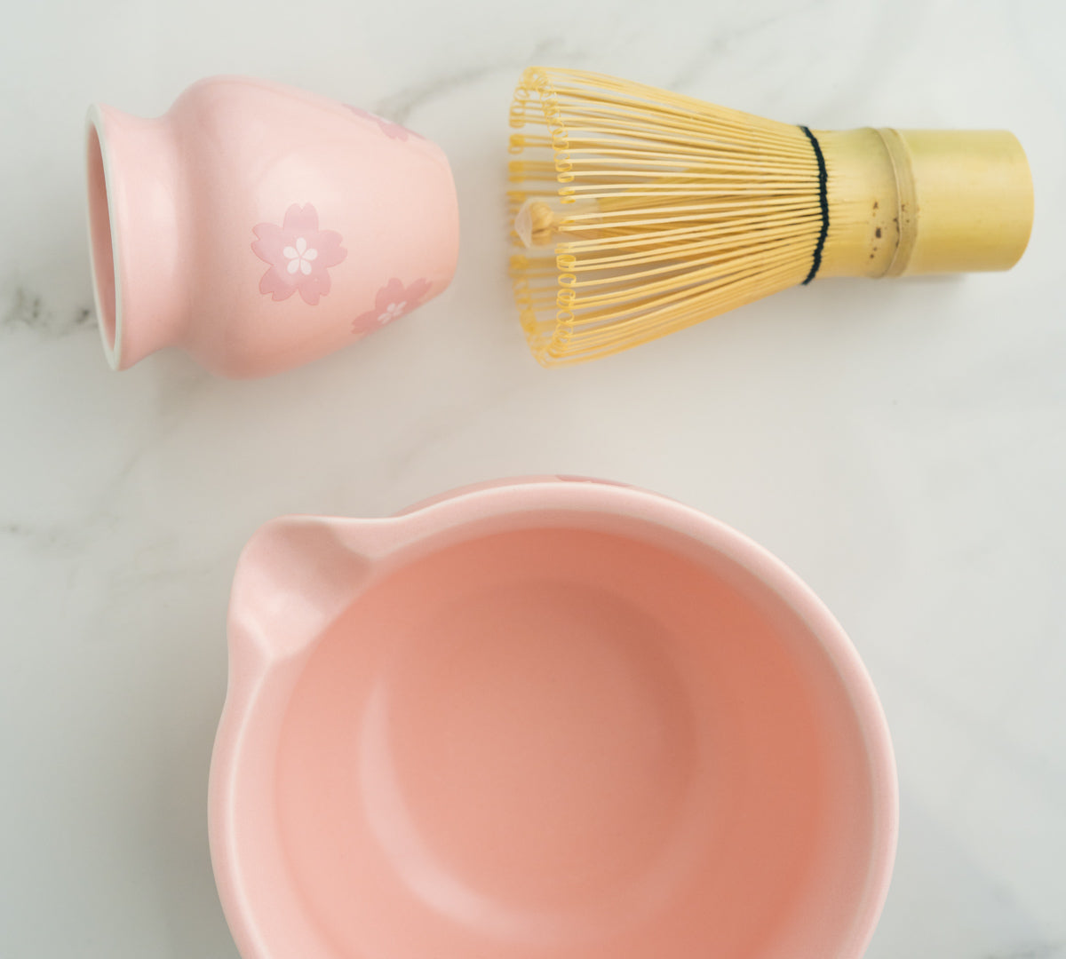 Matcha Tea Ceremony Set –  Pink Traditional Japanese Kit - Rich And Pour