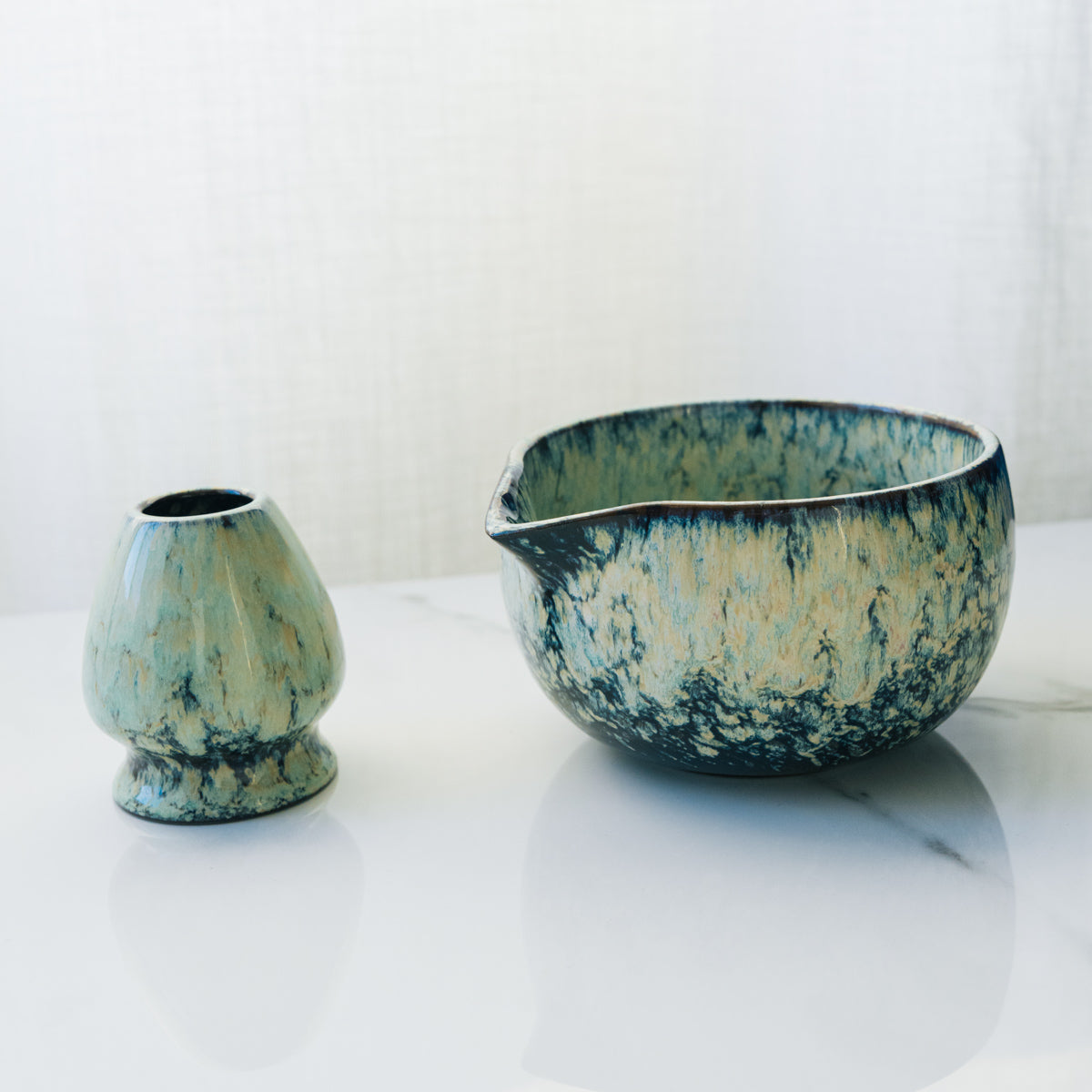 Matcha Tea Ceremony Set – Green Traditional Japanese Kit - Rich And Pour