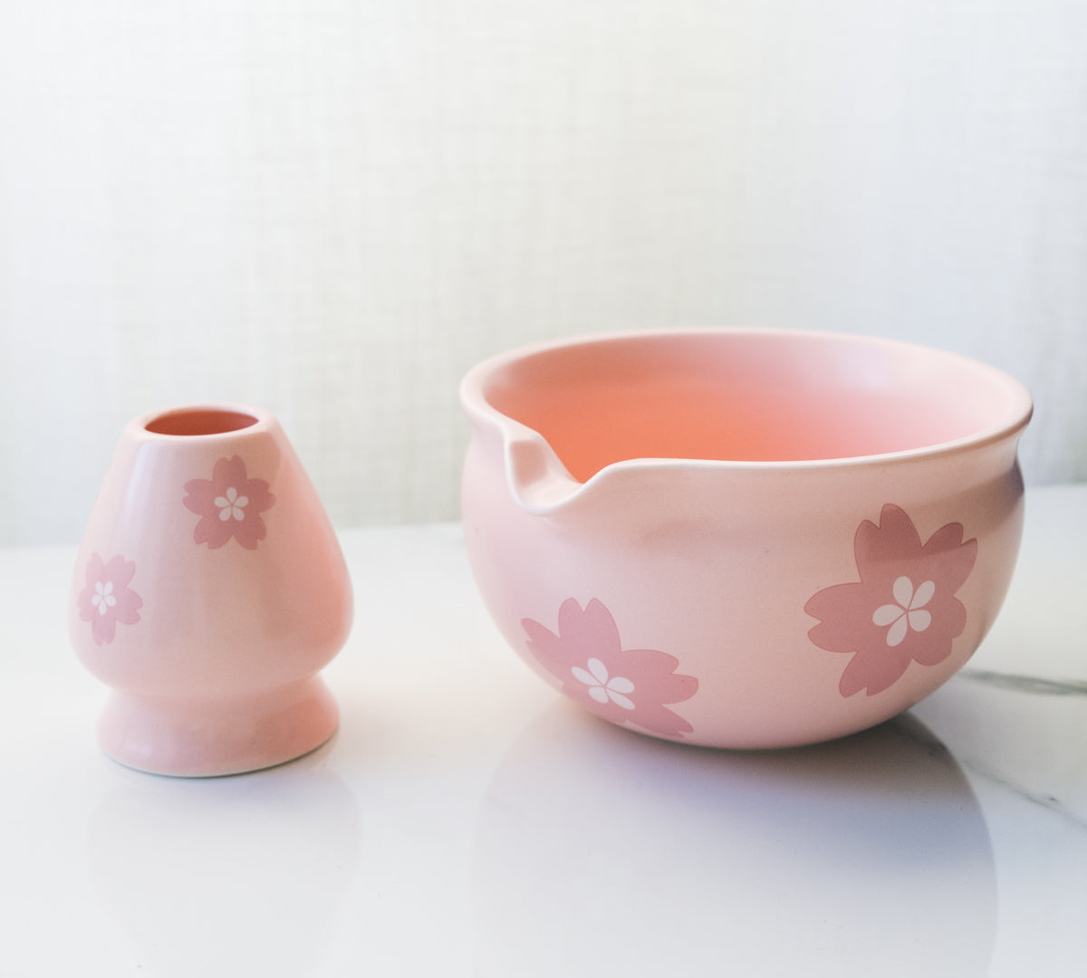Matcha Tea Ceremony Set –  Pink Traditional Japanese Kit - Rich And Pour