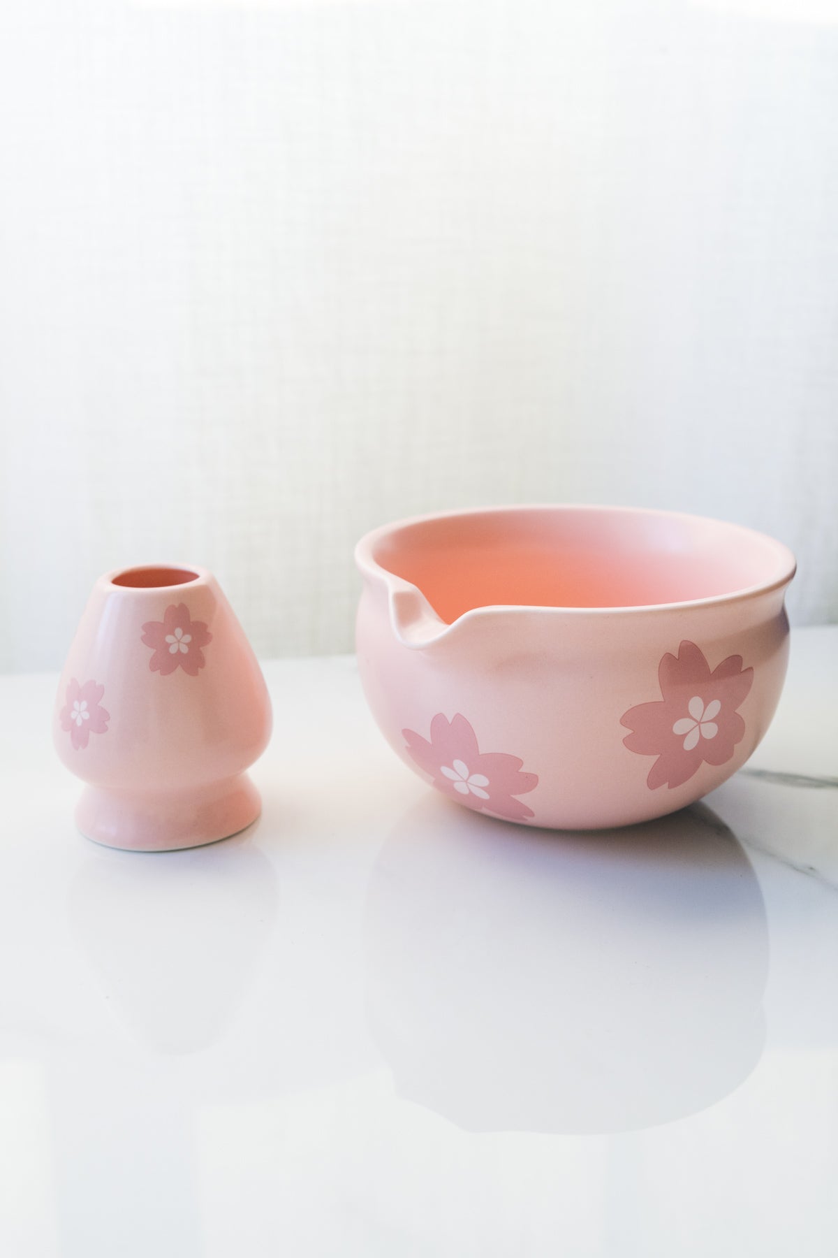 Matcha Tea Ceremony Set –  Pink Traditional Japanese Kit - Rich And Pour