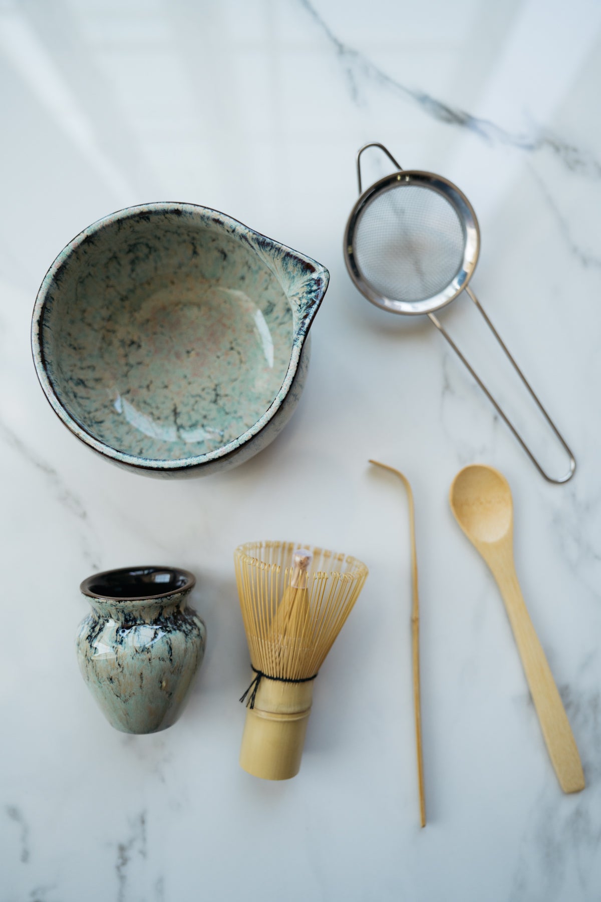 Matcha Tea Ceremony Set – Green Traditional Japanese Kit - Rich And Pour