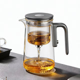 Magnetic Release Glass Teapot with Tea Infuser - Rich And Pour