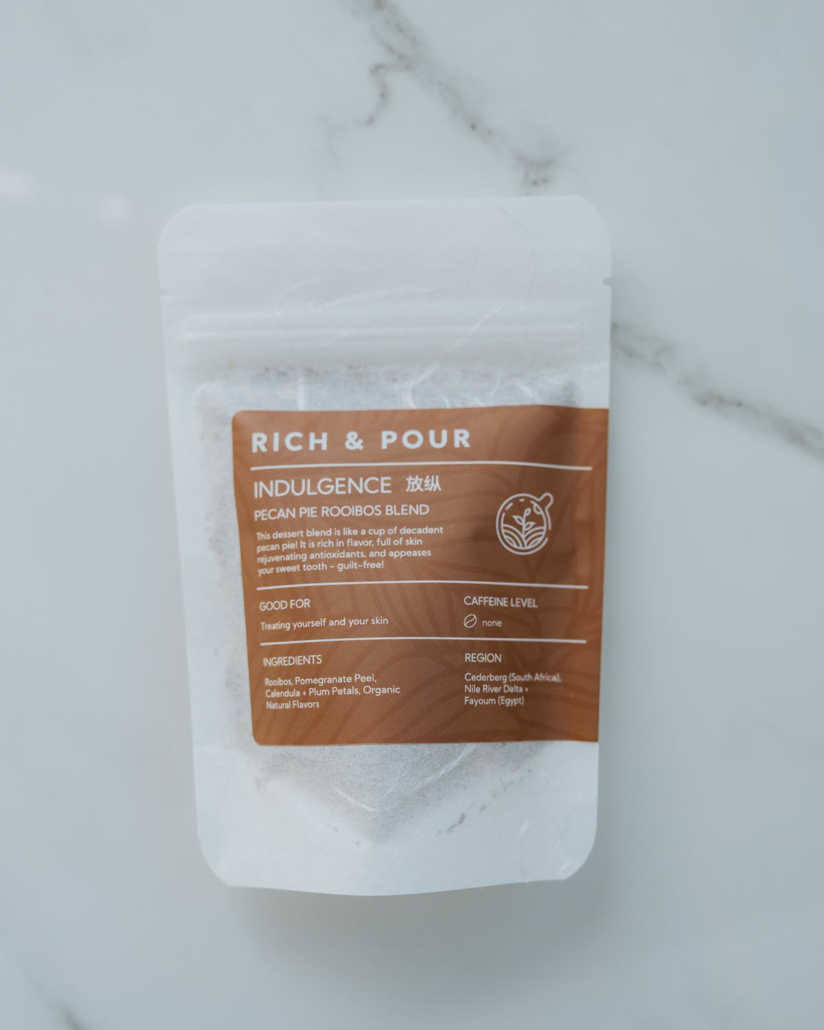 Indulgence - Pecan Pie Rooibos Blend - Rich And Pour