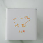 Chinese Zodiac Tea Tin - Personalized Zodiac Gift - Rich And Pour