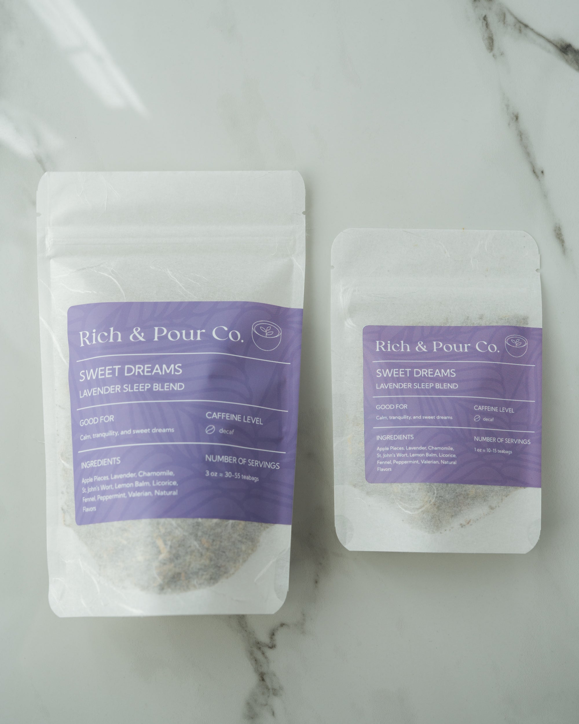 Sweet Dreams: Lavender Sleep Blend - Rich And Pour
