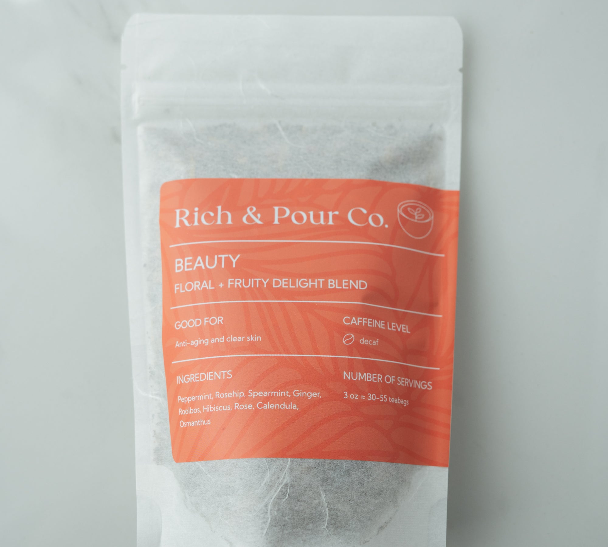 Beauty: Floral + Fruity Delight Blend - Rich And Pour