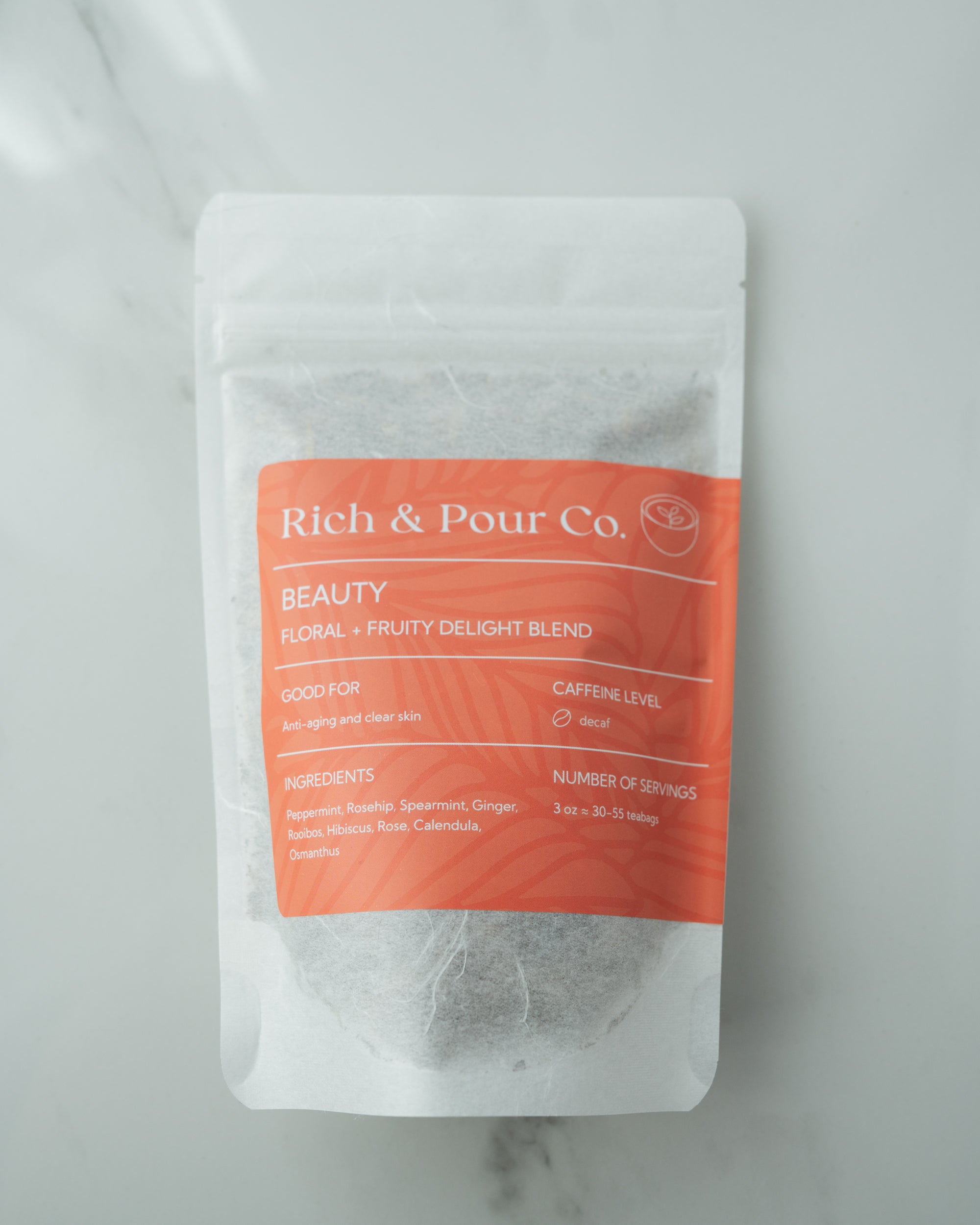 Beauty: Floral + Fruity Delight Blend - Rich And Pour