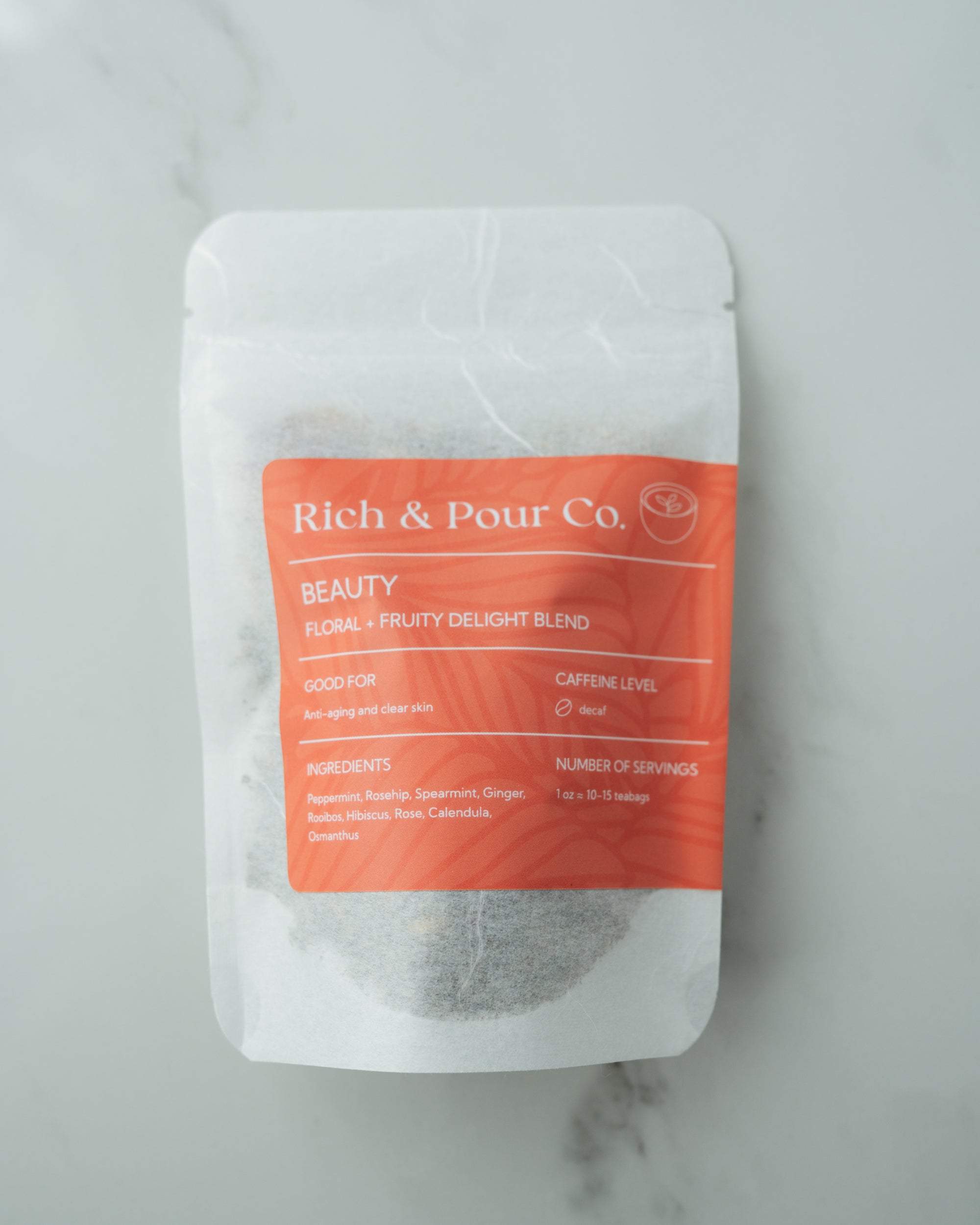 Beauty: Floral + Fruity Delight Blend - Rich And Pour