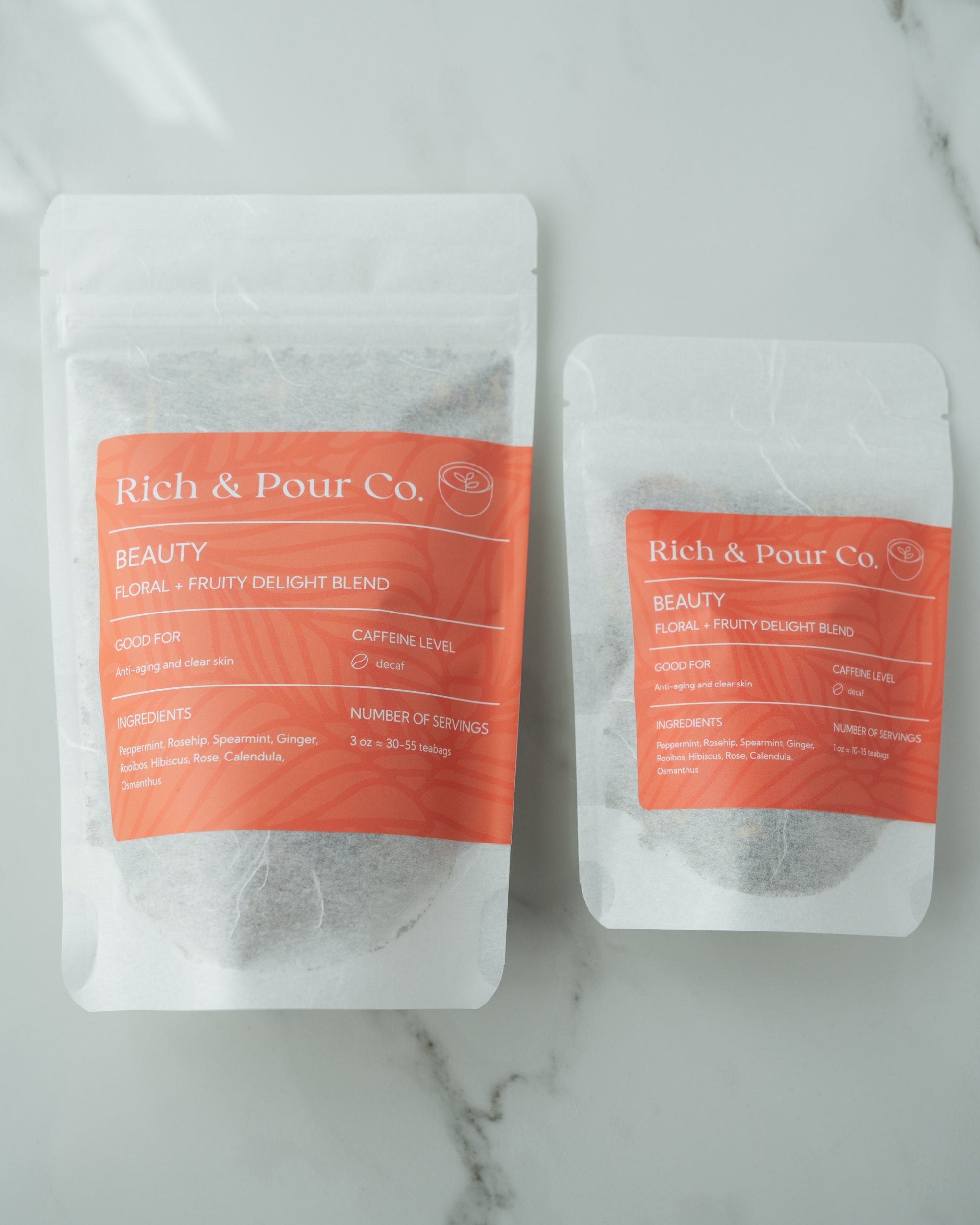 Beauty: Floral + Fruity Delight Blend - Rich And Pour