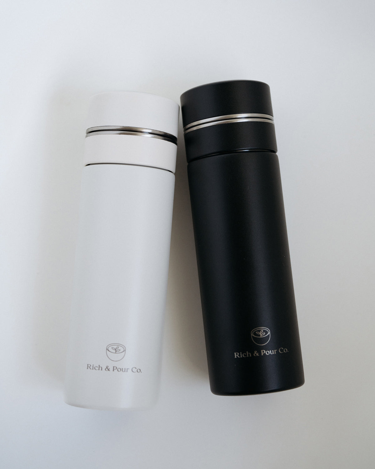 Stainless Steel Tumbler w/ Detachable Infuser - Rich And Pour