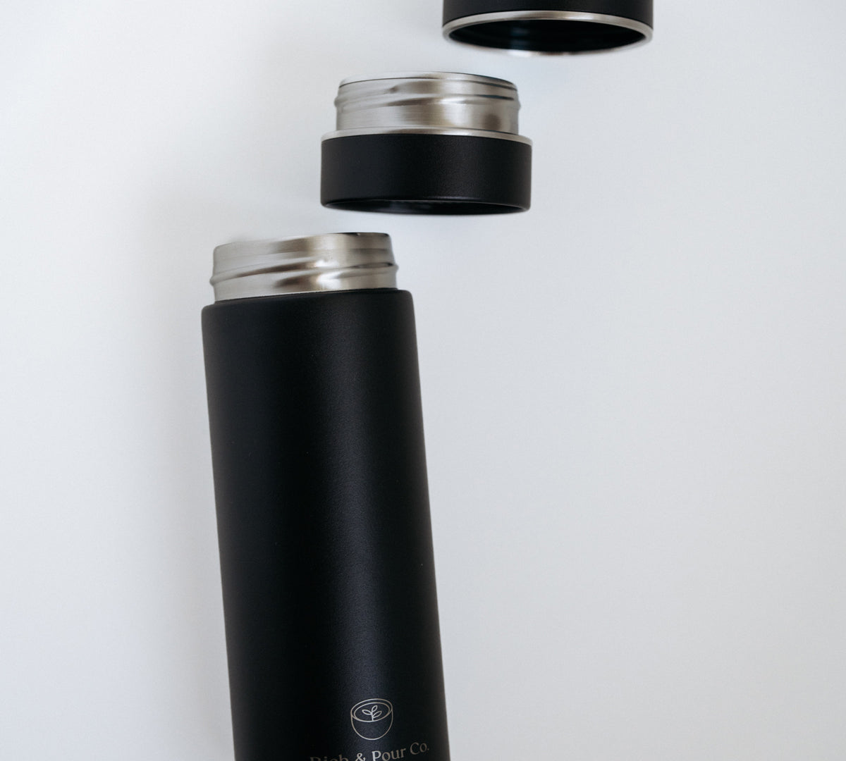 Stainless Steel Tumbler w/ Detachable Infuser - Rich And Pour