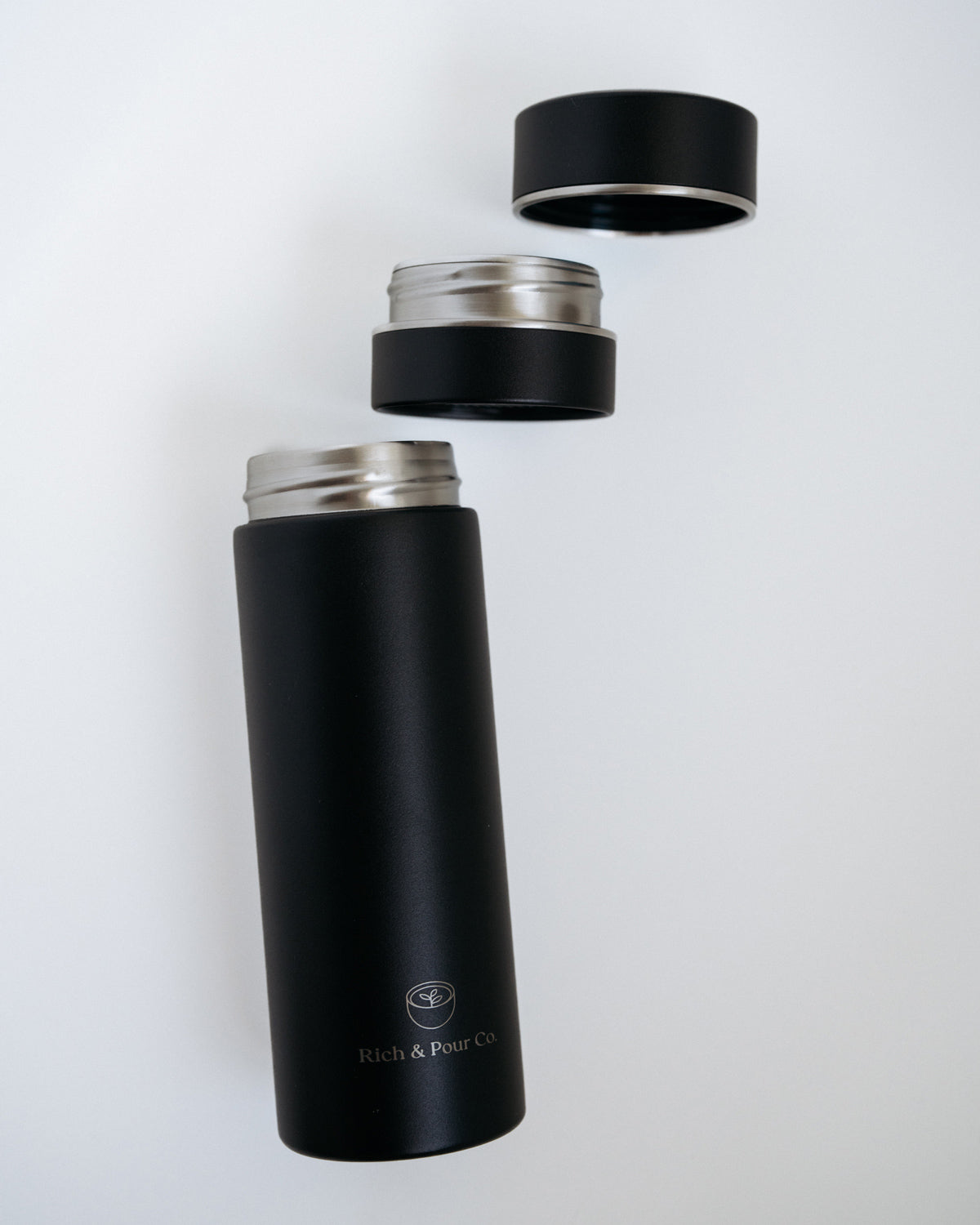 Stainless Steel Tumbler w/ Detachable Infuser - Rich And Pour