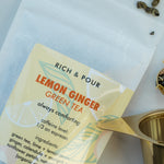 Lemon Ginger Green - Rich And Pour