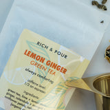 Lemon Ginger Green - Rich And Pour