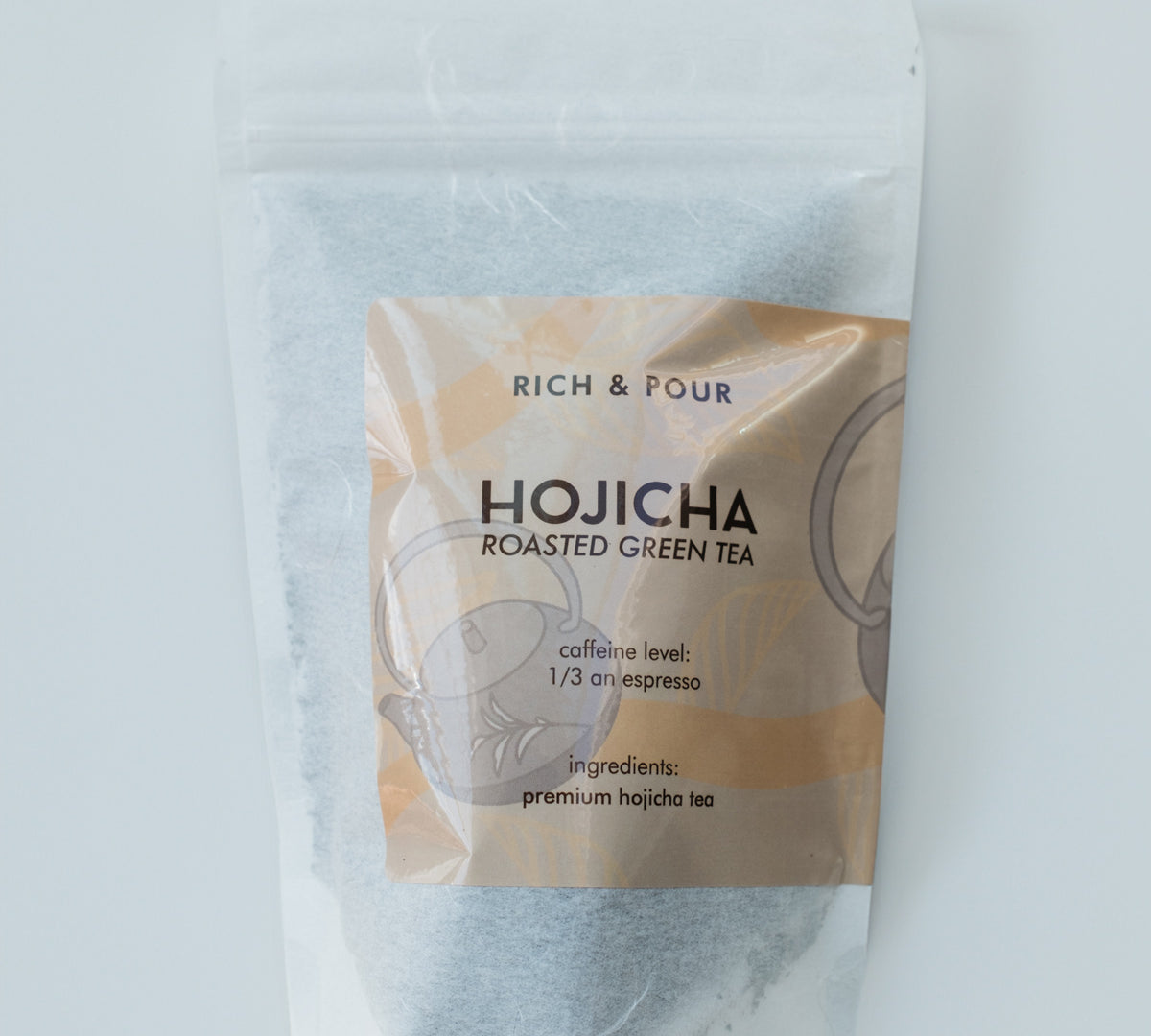 Hojicha Tea - Rich And Pour