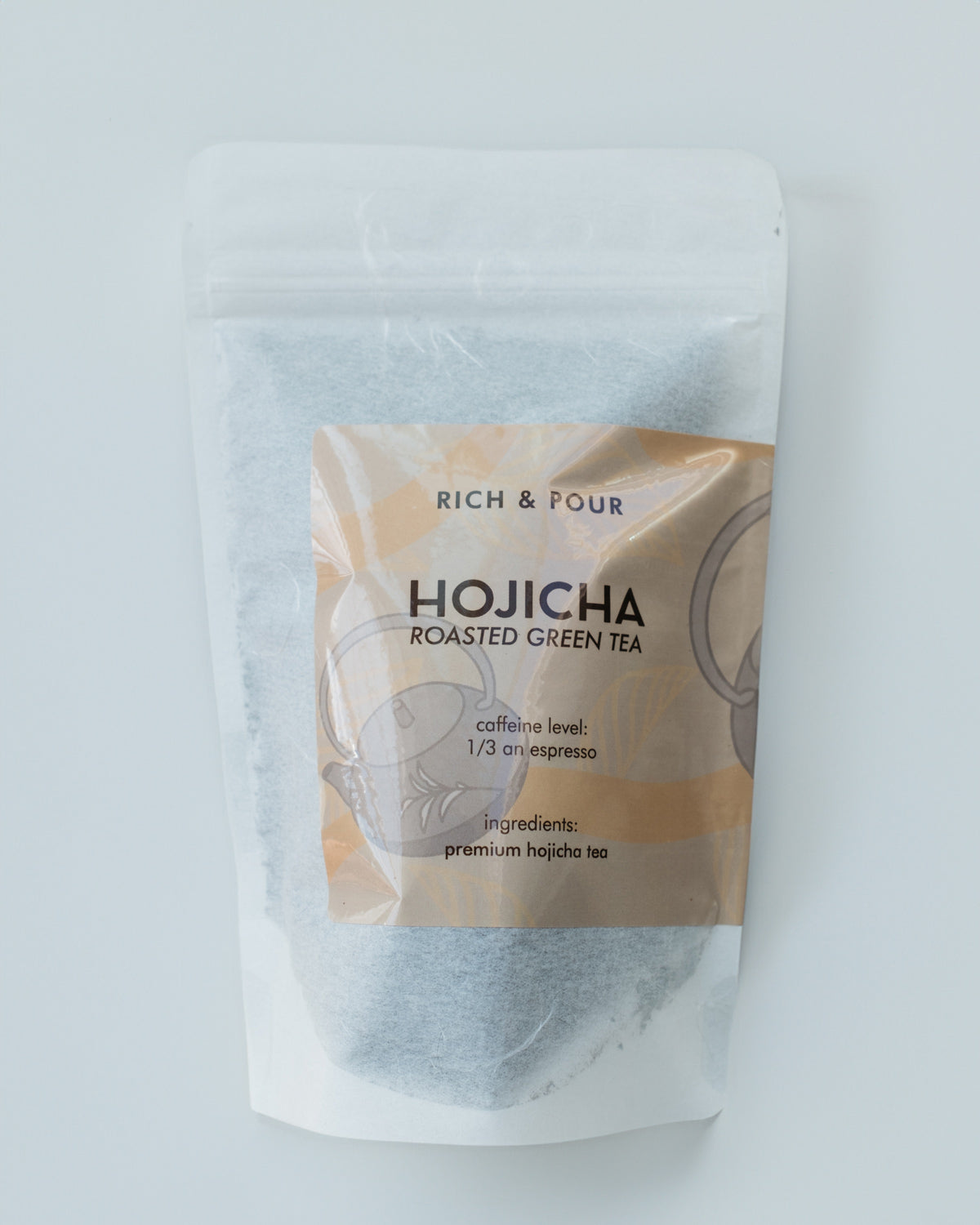 Hojicha Tea - Rich And Pour