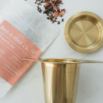 Stainless Steel Tea Infuser Mesh Strainer for Loose Leaf Tea - Rich And Pour