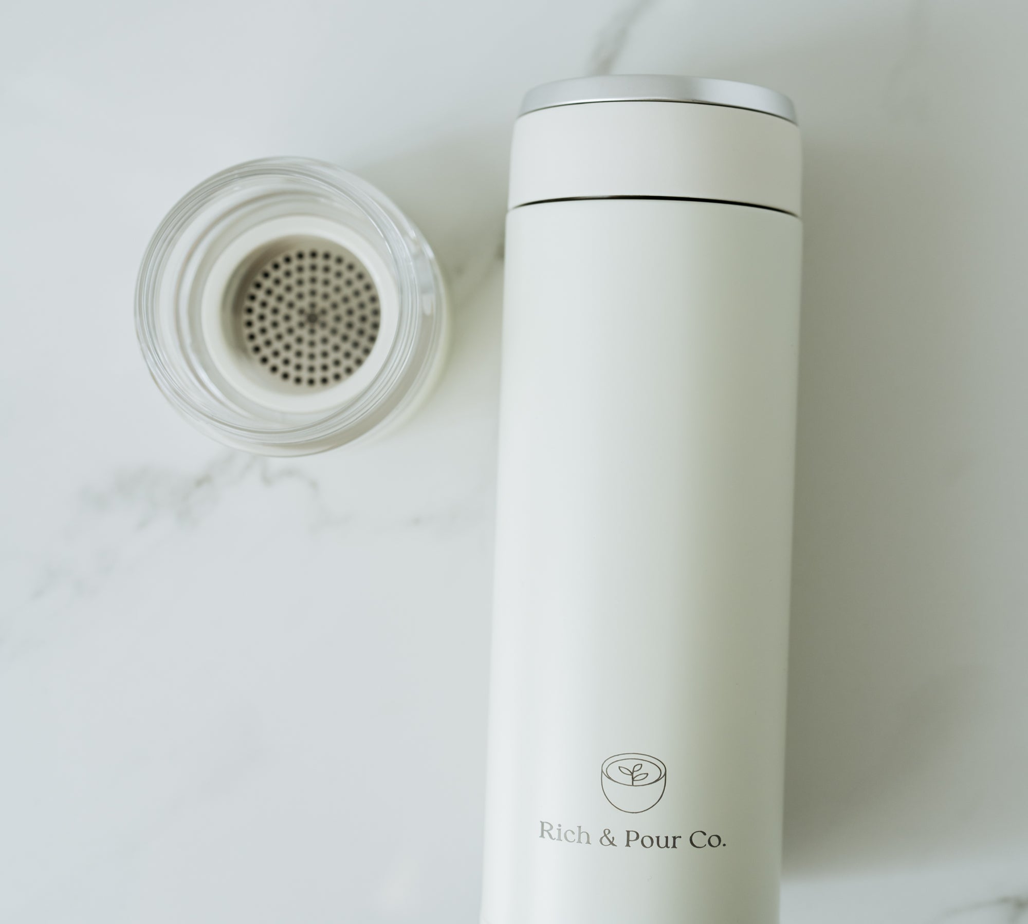 Tea Infuser Travel Tumbler - Rich And Pour