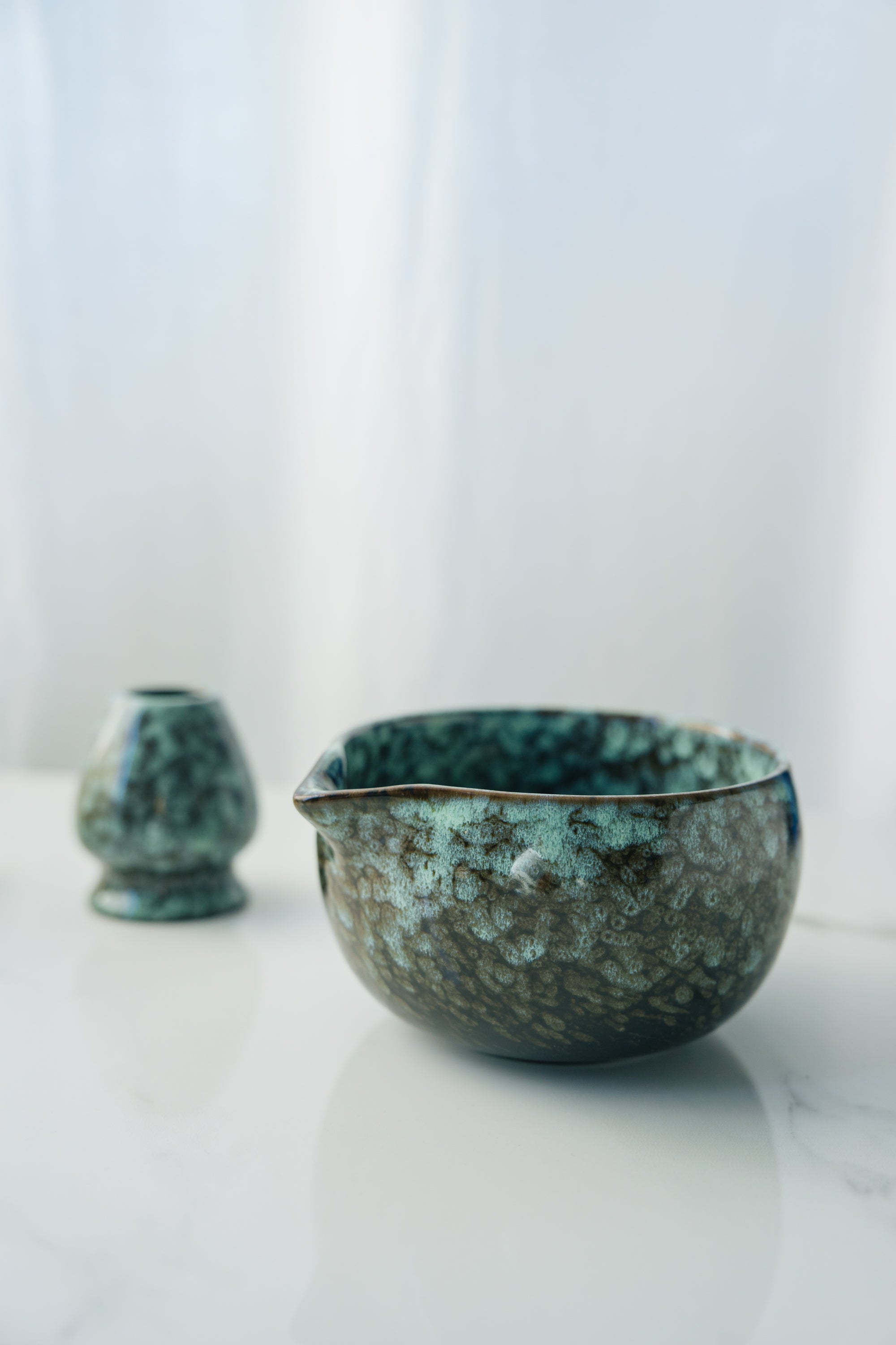 Matcha Tea Ceremony Set – Green Traditional 6-Piece Japanese Kit - Rich And Pour