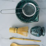 Matcha Tea Ceremony Set – Green Traditional 6-Piece Japanese Kit - Rich And Pour