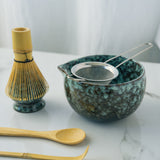Matcha Tea Ceremony Set – Green Traditional 6-Piece Japanese Kit - Rich And Pour