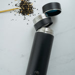 Stainless Steel Insulated Mug w/ Detachable Tea Infuser - Rich And Pour