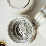 Stainless Steel Insulated Mug w/ Detachable Tea Infuser - Rich And Pour