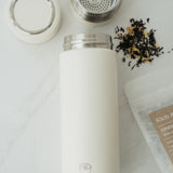 Stainless Steel Insulated Mug w/ Detachable Tea Infuser - Rich And Pour