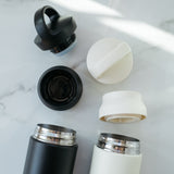 Insulated Strainer Lid Portable Tumbler - Rich And Pour