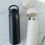 Insulated Strainer Lid Portable Tumbler - Rich And Pour