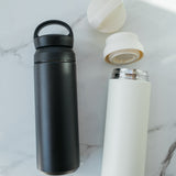 Insulated Strainer Lid Portable Tumbler - Rich And Pour