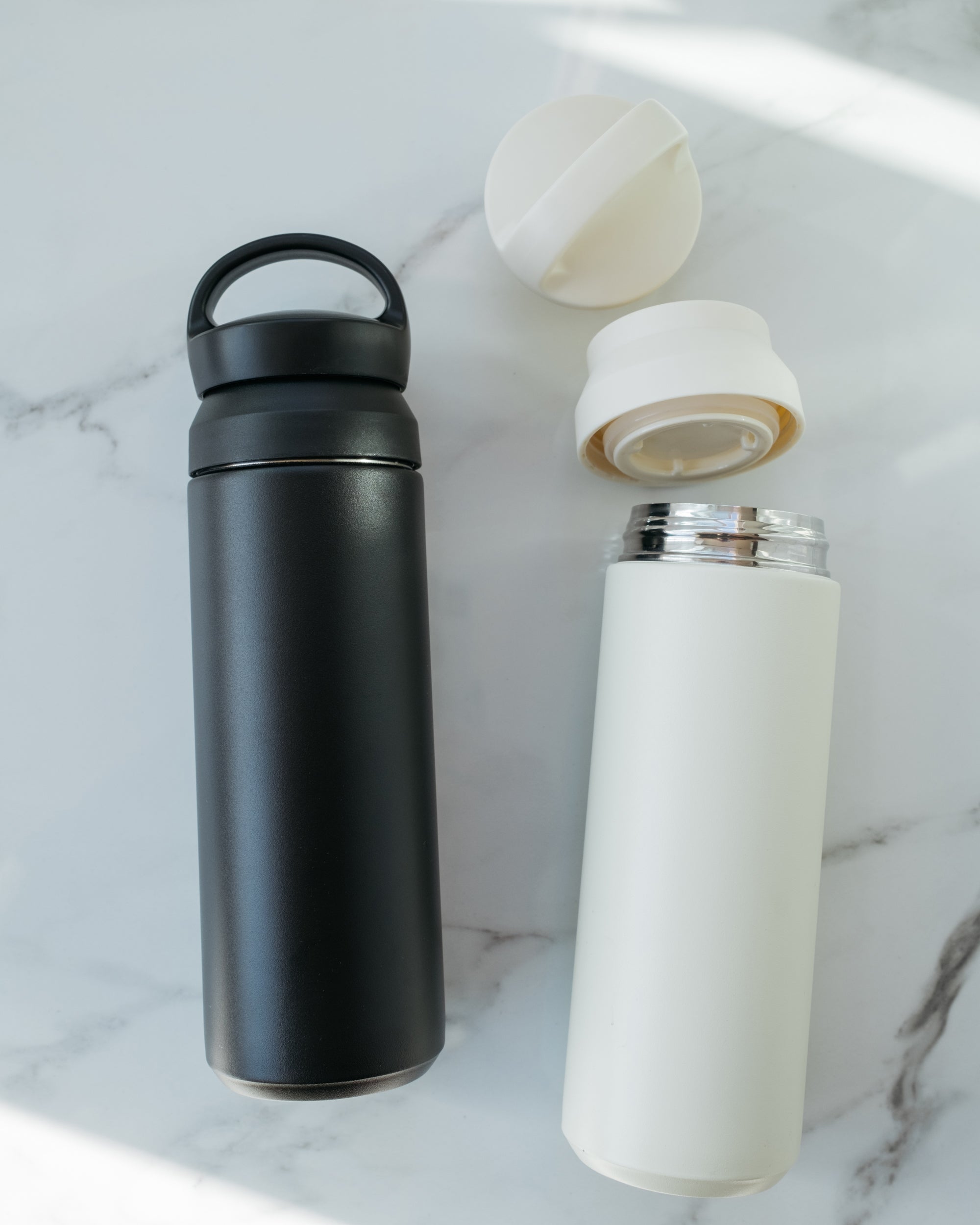 Insulated Strainer Lid Portable Tumbler - Rich And Pour