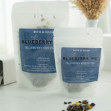 Blueberry Pie - Blueberry Green Tea Blend - Rich And Pour