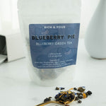 Blueberry Pie - Blueberry Green Tea Blend - Rich And Pour