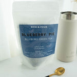 Blueberry Pie - Blueberry Green Tea Blend - Rich And Pour