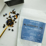 Blueberry Pie - Blueberry Green Tea Blend - Rich And Pour