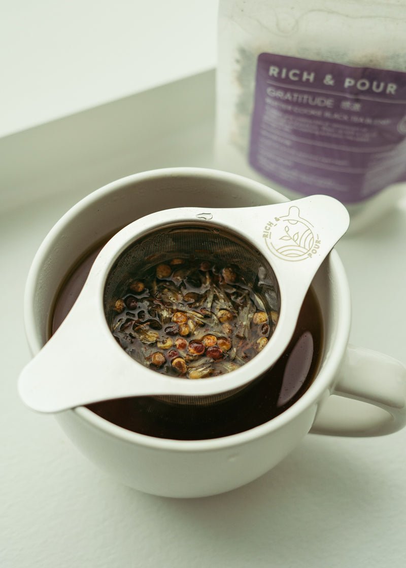 Gratitude - Butter Cookie Black Tea Blend - Rich And Pour